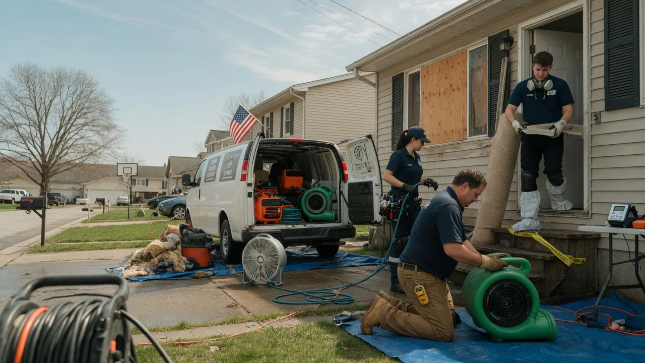 Water Damage Restoration in Auburndale, WI near me